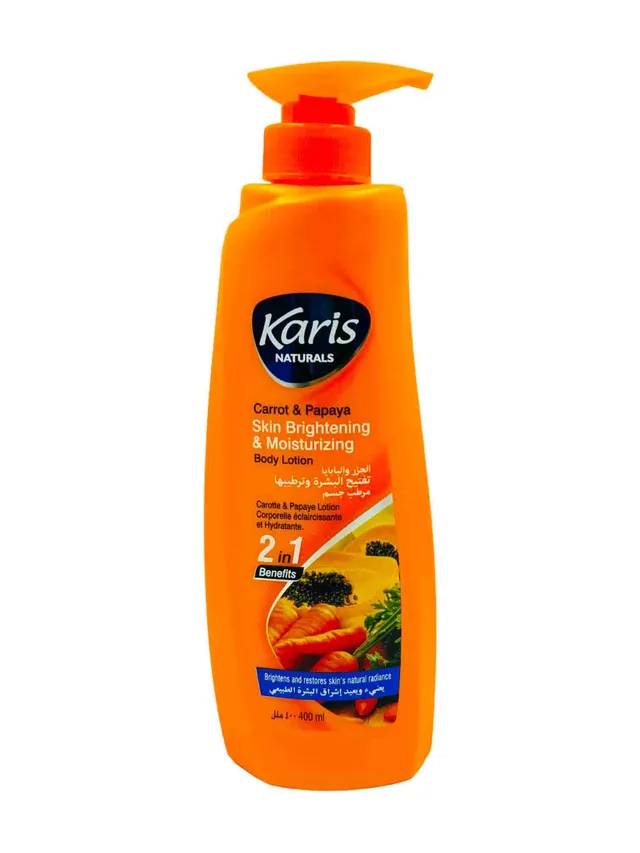 KARIS Body Lotion With Papaya & Carrot 400ml