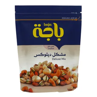 باجة مكسرات مشكل ديلوكس بدون ملح 120 جم
