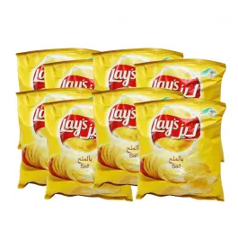 شيبس ليز بالملح 21 × 12 جم