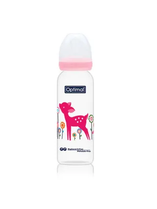 Optimal Plastic feeding bottle 240 ml