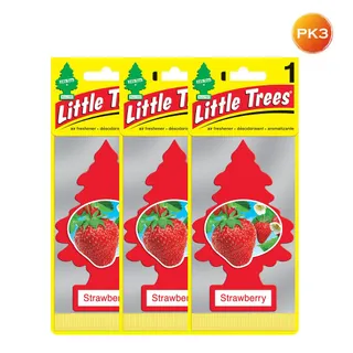 Little trees Car Air Freshener Strawberry Scent 3 pcs