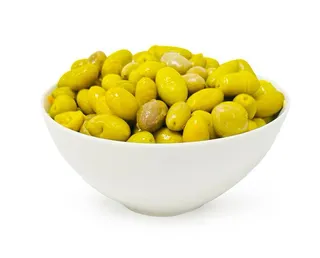 زيتون أخضر سوري مع الزيت للكيلو
