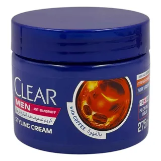 CLEAR MEN WITH COFFEE STYLING CREAM 275ML