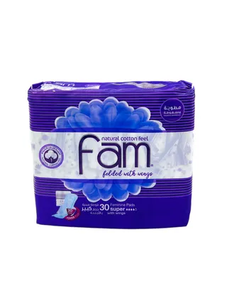 Fam pads with wings 30 pcs