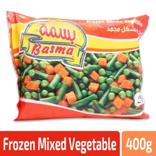 BASMA FROZEN MIXED VEGETABLE 400GR