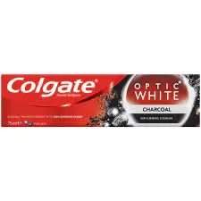 COLGATE OPTIC WHITE CHARCOAL TOOTHPASTE 75ML
