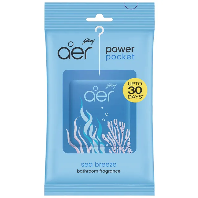GODREJ AER POCKET B/AIRFRESHNER SEA BREEZE 10 GRM