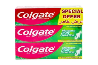COLGATE EXTRA MINT TOOTHPASTE 3X100ML SPECIAL OFFER