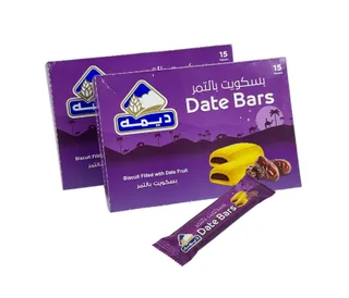 ديمة بسكويت بالتمر 2×15×21 جرام