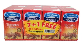 السعودية معجون الطماطم 8*135 غرام
