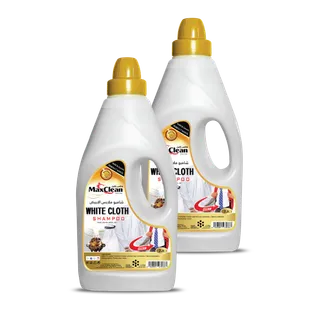 MAX CLEAN WHITE CLOTH SHAMPOO 2X2LTR