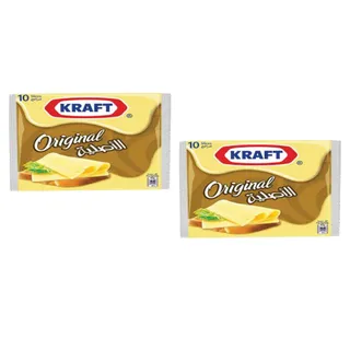 KRAFT CHEESE SLICES SINGLES 2x200GM