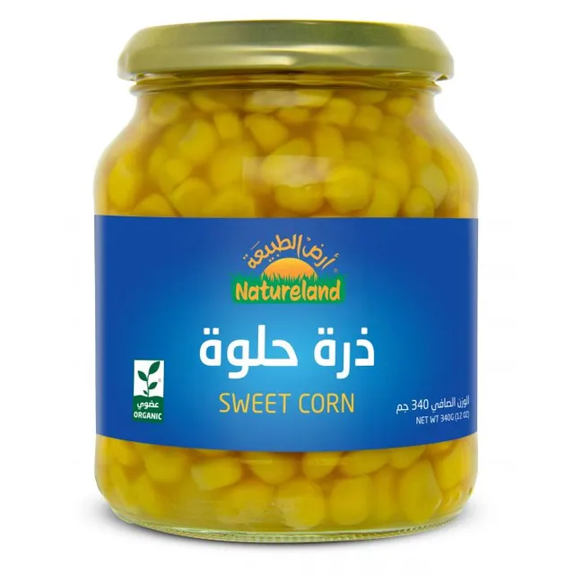 Natureland Sweet Corn 340gm