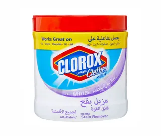 كلوركس مسحوق غسيل  للملابس البيضاء 450 جم