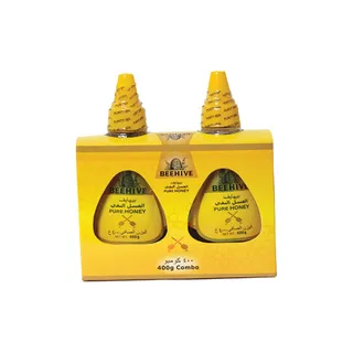بيهايف عسل علبة قابلة للضغط 2*400 جرام