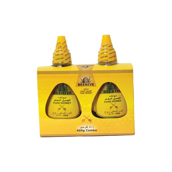 بيهايف عسل علبة قابلة للضغط 2*400 جرام