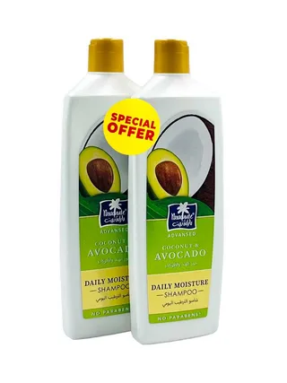 PARACHUTE SHAMPOO DAILY MOISTURE 2X340ML
