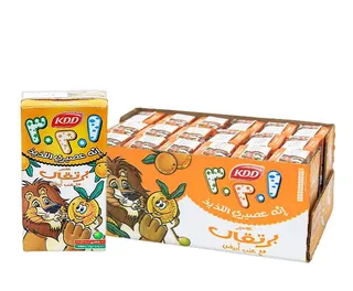 كي دي دي عصير برتقال 18 × 125 مل
