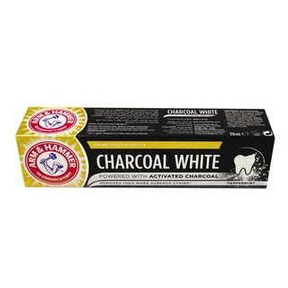 ARM & HAMMER CHARCOAL WHITE TOOTHPASTE 75ML