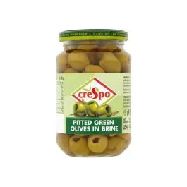 كرسبو زيتون اخضر منزوع النوى 333 جم