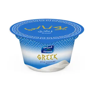 ALMARAI GREEK STYLE PLAIN YOGHURT 150GM