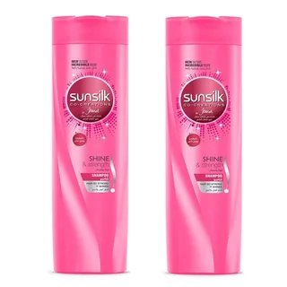 SUNSILK SHAMPOO SHINE & STRONG 2X400ML