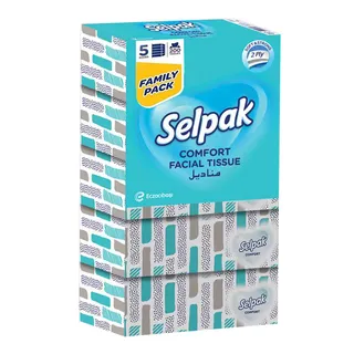 SELPAK TISSUE COMFORT 5X200X2PLY