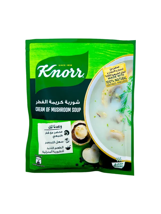 KNORR CREAM OF MUSHROOM SOUP 53GM