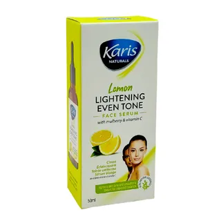 KARIS LEMON LIGHTNING EVEN TONE  FACE SERUM 50ML