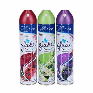 GLADE AIR FRESHNER ASSORTED 2X300ML +1 FREE