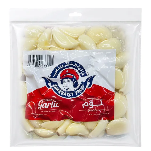 GARLIC PEELED SMALL 250gm