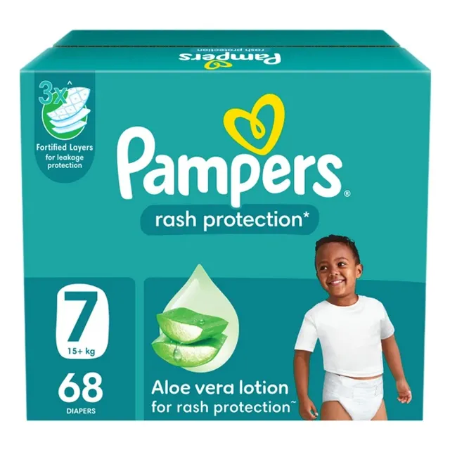 PAMPERS DIAPERS S7 68 PCS