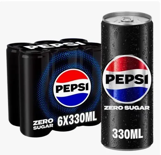 بيبسي زيرو سكر 6* 330 مل