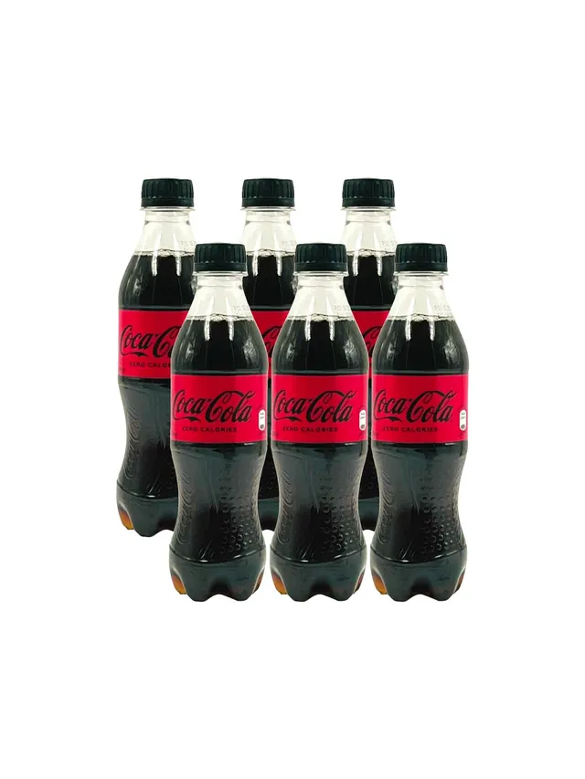 COCA COLA ZERO PET BOTTLE 6X350ML