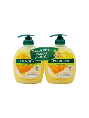 PALMOLIVE HONEY & MOISTURIZING MILK HANDSOAP 2X300ML