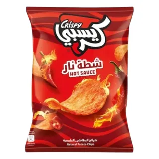 رقائق البطاطس السعودية صلصة حارة 20 غرام