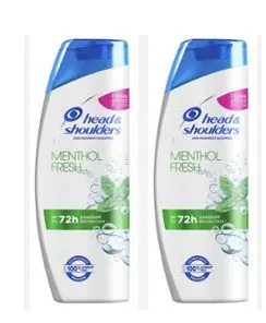 HEAD & SHOULDER MENTHOL FRESH SHAMPOO 2X350ML
