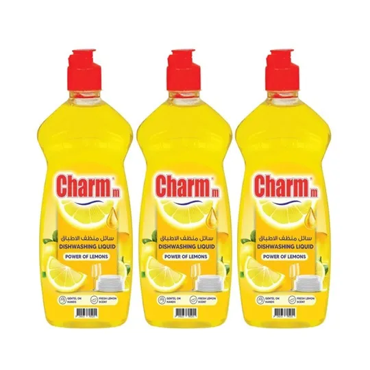CHARM DISHWASHING LIQUID 3X1LTR