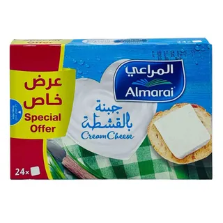المراعي - جبنة بالقشطة 24 قطعة 432 جم