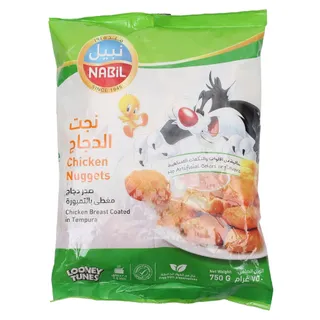 نجت الدجاج بالتمبورة نبيل 750جرام