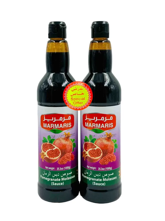 MARMARIS POMAGRANATE MOLASSES SAUCE 2X1000ML