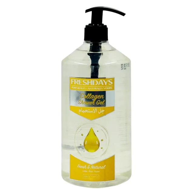 FRESH DAYS SHOWER GEL COLLAGEN 1000ML