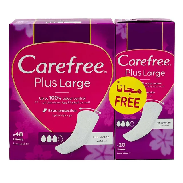 CAREFREE ASSORTED 48PCS+20PCS FREE