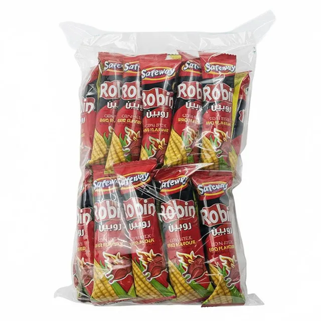 SAFEWAY ROBIN BBQ FLAVOUR. CORN STICK 50 X 6GM