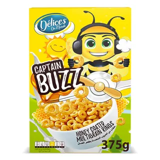 DELICES CAPTAIN BUZZ RINGS 375GM