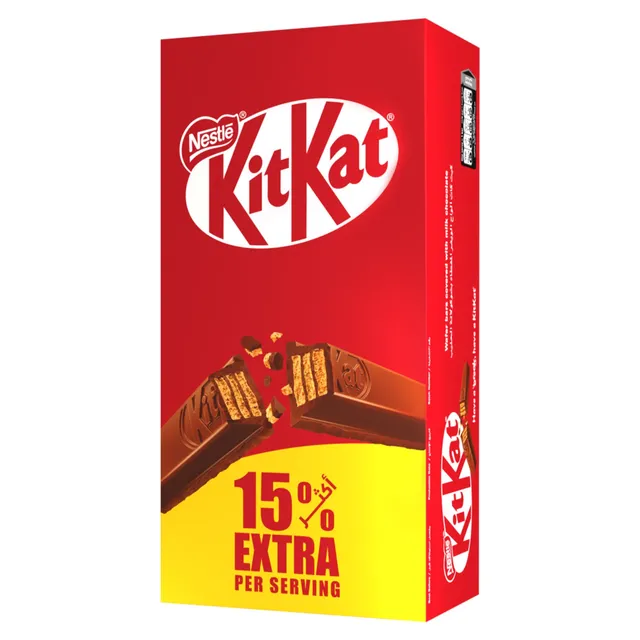 NESTLE KITKAT 2 FINGER CHOCOLATE WAFER 18X20.5GM