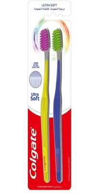 COLGATE ULTRA SOFT TOOTHBRUSH 2 PCS