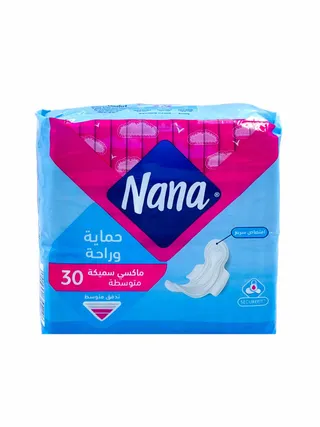 nana maxi cotton feel normal wings 30pads