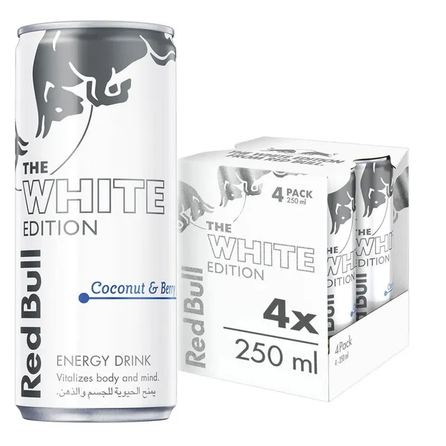 RED BULL ENERGY DRINK COCONUT & BERRY 4X250ML