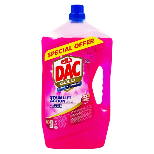 DAC DISINFECTANT GOLD ROSE 4LTR